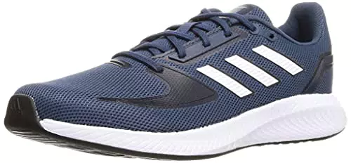adidas Runfalcon 2.0, Scarpe da Corsa Uomo, Crew Navy/White/Legend Ink
