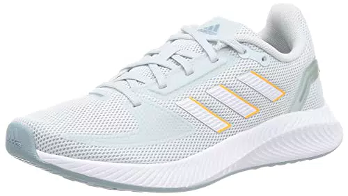 adidas RUNFALCON 2.0, Sneaker Donna, Blue Tint S18/ftwr White/Flash Orange