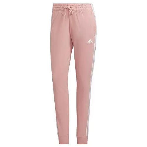 adidas W 3S SJ C PT, Pantaloni Sportivi Donna, Wonder Mauve/White