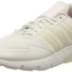 adidas ZX 1K Boost W, Scarpe da Ginnastica Donna, Ftwr White/Wonder White/Clear Pink