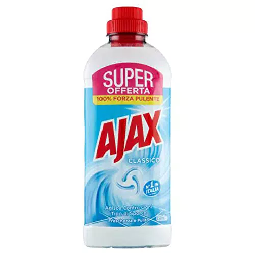 AJAX Detersivo Pavimenti Classico, Detergente Multi - Superficie