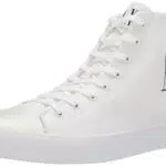 ARMANI EXCHANGE High Top Cotton Sneakers, Sneaker a Collo Alto Uomo