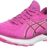 ASICS Gel-Nimbus 24carpe da Ginnastica Basse Donna, Fuchsia Red White