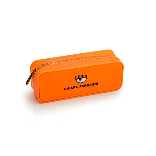Pigna Astuccio Pochette Chiara Ferragni X Pigna, Arancio Fluo