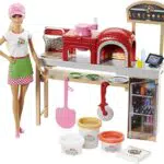 Barbie la Pizzeria con Bambola, Tavolo per Le Pizze