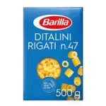 Barilla Pasta Ditalini Rigati N.47, Pastina di Semola di Grano Duro