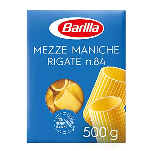 Barilla Pasta Mezze Maniche Rigate, 500g
