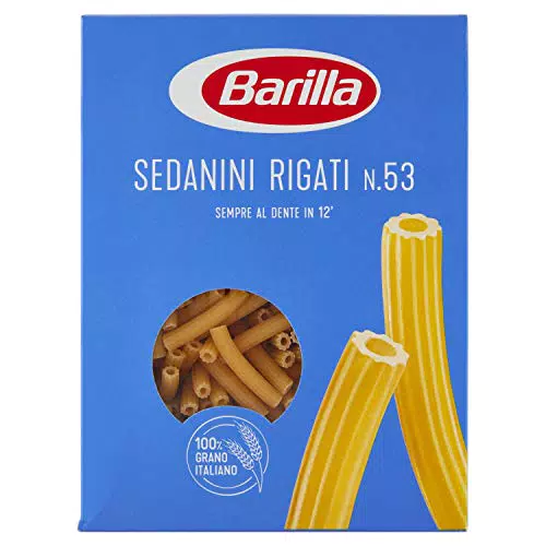 Barilla Pasta Sedanini Rigati di Grano Duro, 500g