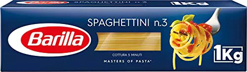 Barilla Pasta Spaghettini N.3, Pasta Lunga di Semola di Grano Duro