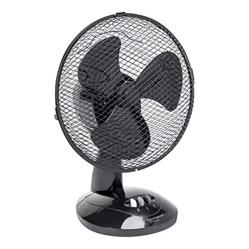 Bestron Ventilatore da tavolo mobile con funzione oscillante