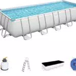 Bestway 5612B Piscina Fuori Terra Power Steel Da 640 X 274 X 132 Cm