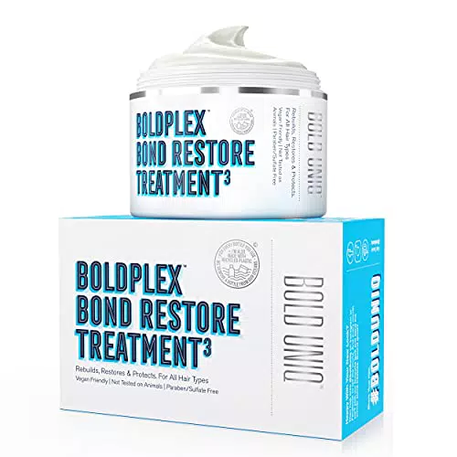 BoldPlex 3 Bond Repair - Maschera per il Trattamento delle Proteine dei Capelli - Formula Idratante Condizionante per Capelli Ricci