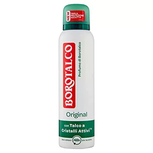 Borotalco, Deodorante Spray Original con Microtalco