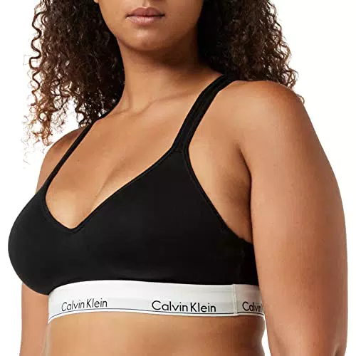 Calvin Klein Bralette Lift Reggiseno Sportivo, Nero
