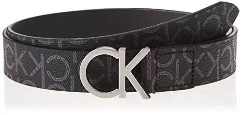 Calvin Klein CK Mono Belt 3 cm, Cintura, Donna, 100