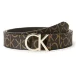 Calvin Klein CK Mono Belt 3 cm, Cintura, Donna, 95, Marrone