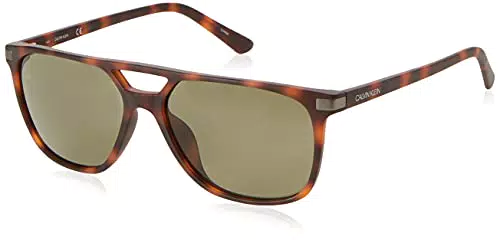 Calvin Klein CK19526S Occhiali da Sole, Tort/Stgld, Taglia Unica Uomo