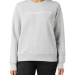 Calvin Klein Institutional Core Logo CN Felpa, Grigio