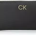 Calvin Klein Re-Lock Portafoglio, Donna, CK Black, Taglia Unica