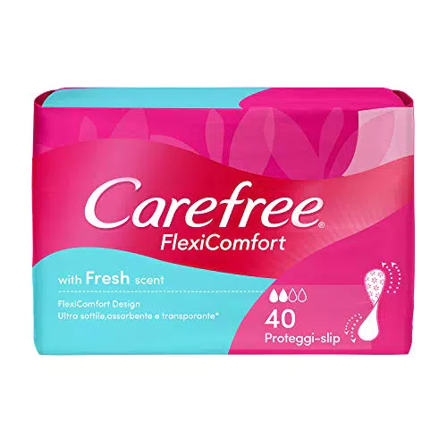 Carefree, Salvaslip, Flexicomfort, Ultra-Sottile Ultra-Leggero Ultra-Assorbente