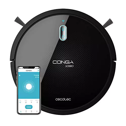 Cecotec Robot Aspirapolvere Conga 1090 Connected. APP Control: Aspira