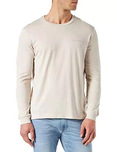 Champion American Classics Small Logo L/S Maglietta a Manica Lunga da Uomo