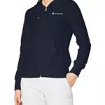 Champion Classic Small Logo Hooded Full Zip Sweatshirt