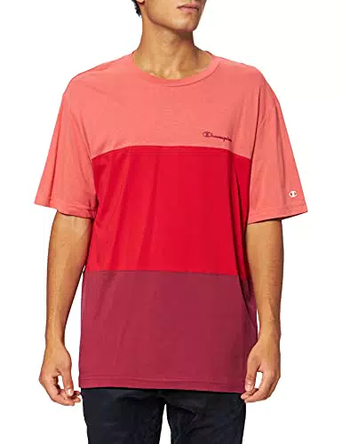 Champion Color Mix T-Shirt Uomo, Viola, S