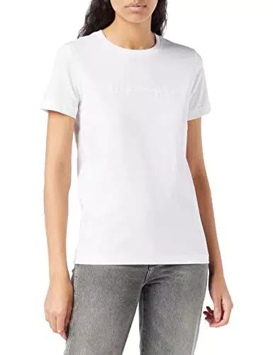 Champion Legacy - Classic Logo S/S, T-Shirt, Donna, Bianco