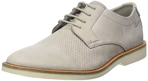 Clarks Atticus LTLace, Oxford da Uomo, Grigio