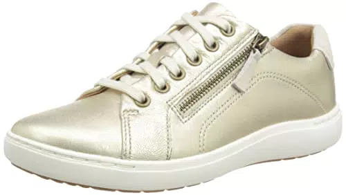 Clarks Nalle Lace, Scarpe da Ginnastica Donna, Champagne