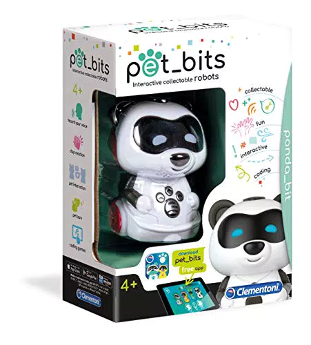 Clementoni Panda Bit Sapientino Robot Educativo, Multicolore