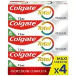 Colgate Dentifricio con Ingredienti Antibatterici Total Original