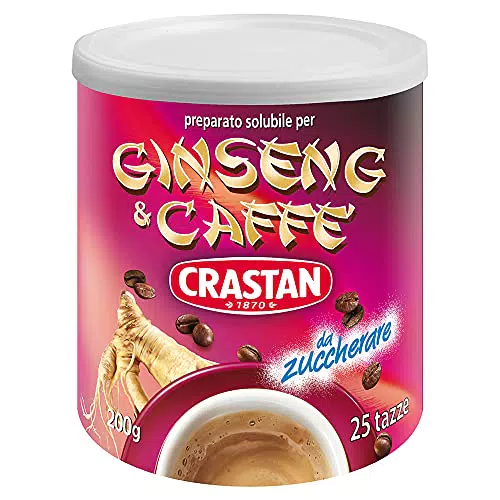 Crastan Ginseng e Caffe Preparato Solubile per Bevanda