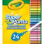 CRAYOLA - Super Tips, Pennarelli Lavabili Punta Media