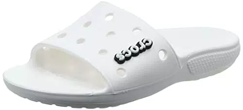 Crocs Classic, Sandali a Punta Aperta, bianco
