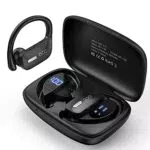 Cuffie Wireless Cuffie Bluetooth Riproduzione 48H Auricolari bluetooth nell'orecchio Impermeabile con microfono Display a LED per lo sport Corsa Allenamento ZINGBIRD-OCC