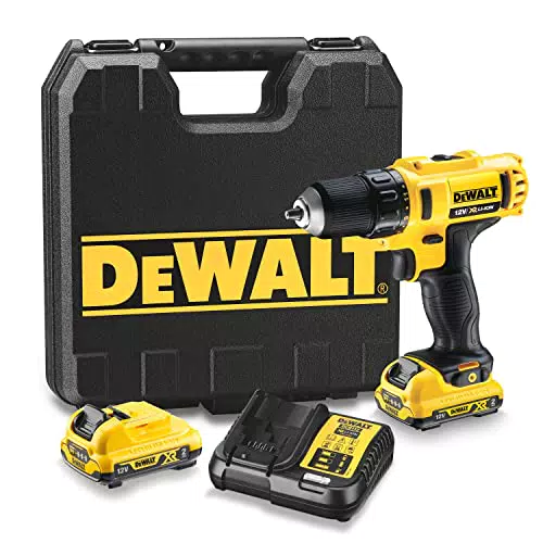 DEWALT DCD710D2-qw Trapano Avvitatore, 2 velocità, 2.0 Ah