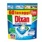Dixan Powercaps, Detersivo Lavatrice Predosato In Capsule, 60 lavaggi
