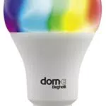 Beghelli Dom Lampadina LED E27 Alexa Smart GOCCIA 11W RGB-CCT WiFi - Lampada Compatibile con App - Accessori Domotica di Facile Installazione