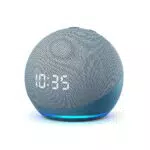 Echo Dot - Altoparlante intelligente con orologio e Alexa - Ceruleo