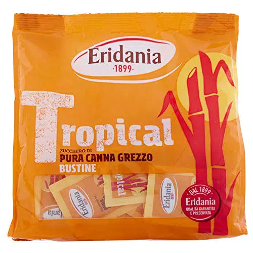 Eridania Zucchero granulato Tropical Bustine, 500g