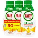 Fairy Detersivo Lavastoviglie Gel Liquido, 90 Lavaggi