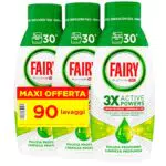 Fairy Detersivo Lavastoviglie Gel Liquido, 90 Lavaggi