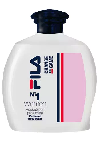 Fila, Aqua Sport N.1 For Woman, Acqua per il Corpo con Essenze Naturali, Effetto Freschezza e Comfort a Lunga Durata