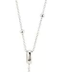 Fossil Catena da donna in acciaio inossidabile taglia unica argento 32012529
