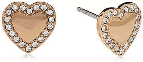 Fossil Fossil orecchini donna ear studs cuore Be Mine Rosé JF03364791