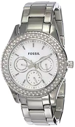 Fossil Orologio Analogico Quarzo Donna con Cinturino in Acciaio Inox ES2860