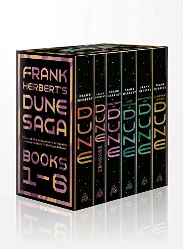 Frank Herbert's Dune Saga 6-Book Boxed Set: Dune, Dune Messiah