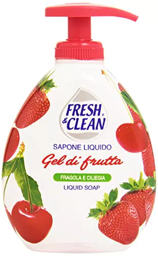 Fresh & Clean Detergente per Mani Gel di Frutta, 300ml